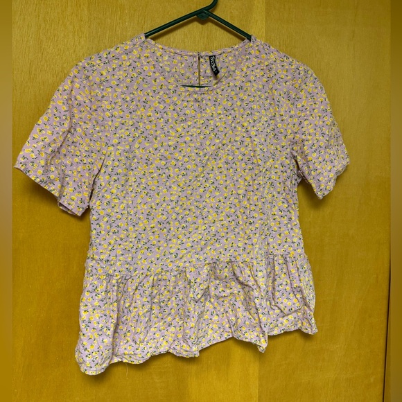 ASOS pieces peplum top size M - Picture 2 of 6